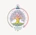 design ancient mystic colorful tree logo