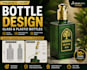 design custom glass, perfume, cosmetic, and liquor bottles in solidworks