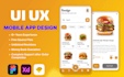 do UI UX design for mobile app ui design, figma UX design, app ui design