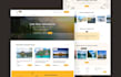 design a luxury hotel or airbnb booking website
