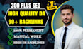 provide 300 high authority da 90 backlinks for website growth
