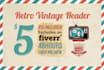 create an exclusive and unique classic vintage header for your site