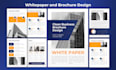design white paper, brochure, and flyer