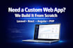 be your expert full stack developer for a web applications