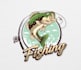 design wonderful bass fish logo