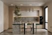 cgi 3d kitchen interior  render , visualize house,  dinning room design, layout