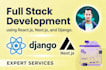 do website development with django and react