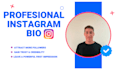 create a high performing instagram bio