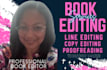 line edit and proofread your book