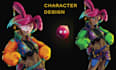 design characters concept art