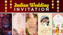 create indian wedding invitation videos