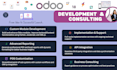 offer odoo development, consulting, and troubleshooting