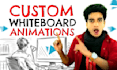 create whiteboard explainer video in 12 hours