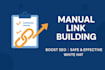 high quality SEO backlinks to boost google ranking