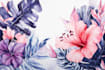 create a digital botanical illustration of flower