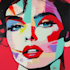 draw in pop art and comics style