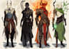 made a dnd character art and dnd illustration
