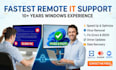 remotely fix, repair, and optimize your windows 10 or 11 PC or laptop