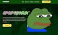 build and deploy meme coin solana website , meme coin landing page