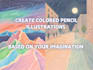 create unique colored pencil illustrations with ai