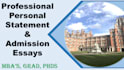 edit personal statements, admission essays, sop, proposals