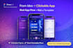 create a custom mobile app UI UX design prototype