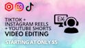 edit tiktok or reels videos
