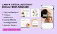 be executive virtual assistant personal assistant social media manager admin VA