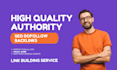 do SEO backlinks high da authority diverse link building service