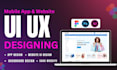 create modern figma design, dashboard UI design, app and website design