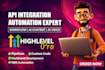 gohighlevel API integration custom ghl app, automation, n8n ai agent expert