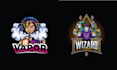 design mascot smoking hookah logo