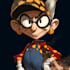 design custom cartoon character, mascot