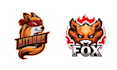 create amazing esport fox mascot kitsune logo