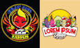 design restaurant mascot cartoon food logo