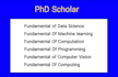 do fundamentals of data science machine learning computation programming vision