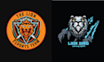 make creative lion tiger logo with mascot style