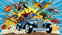 draw comic book cartoon and custom illustration digital art