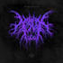 dark typography logo and lettering, metal, y2k, psychedelic