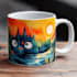 design using text or a quote on mug