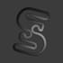 create custom 3d logo animation spin rotation loop
