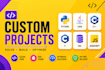 python coding, java, cpp, c, sql, and javascript programming