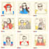 do professional illustration face potrait for gift