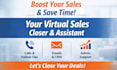 be your sales closer sales rep sales agent be your virtual assistant dripify