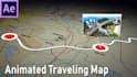 create map animation and motion graphics for documentaries
