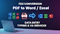 do accurate table image to word conversion