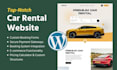 build car rental website, auto detailing, taxi booking website in wordpress