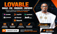 vibe code, build, migrate, debug and improve your ai website and app on lovable