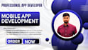 be your flutter developer to create mobile apps for android and ios