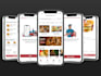 design food delivery app, restaurant app, grocery app